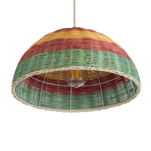 glo-02060-02060_6 GLOBOSTAR® CABALLEROS 02060 BOHO ΚΡΕΜΑΣΤΟ ΦΩΤΙΣΤΙΚΟ ΚΑΜΠΑΝΑ ΜΟΝΟΦΩΤΟ 1 X E27 IP20 ΠΟΛΥΧΡΩΜ