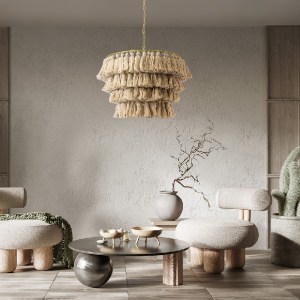 glo-02088-post_293 GLOBOSTAR® MISSOULA 02088 BOHO ΚΡΕΜΑΣΤΟ ΦΩΤΙΣΤΙΚΟ ΟΡΟΦΗΣ ΜΕ ΝΤΟΥΙ 1 X E27 AC 220-240V IP20
