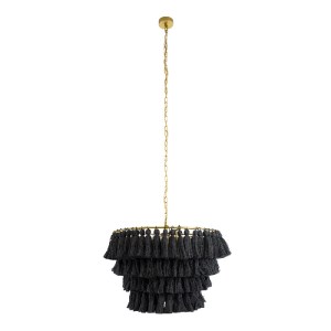 glo-02091-02091_4 GLOBOSTAR® MISSOULA 02091 BOHO ΚΡΕΜΑΣΤΟ ΦΩΤΙΣΤΙΚΟ ΣΧΟΙΝΙ ΜΟΝΟΦΩΤΟ 1 X E27 IP20 ΜΑΥΡΟ ΥΦΑΣΜ