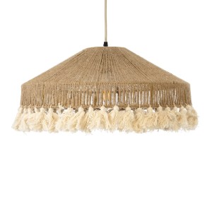 glo-02098-02098_5 GLOBOSTAR® PUERTORICO 02098 BOHO ΚΡΕΜΑΣΤΟ ΦΩΤΙΣΤΙΚΟ ΚΑΜΠΑΝΑ ΜΟΝΟΦΩΤΟ 1 X E27 IP20 ΜΠΕΖ & Λ