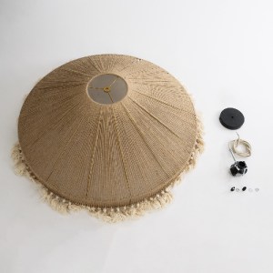 glo-02099-02099_10 GLOBOSTAR® PUERTORICO 02099 BOHO ΚΡΕΜΑΣΤΟ ΦΩΤΙΣΤΙΚΟ ΚΑΜΠΑΝΑ ΤΡΙΦΩΤΟ 3 X E27 IP20 ΜΠΕΖ & ΛΕ