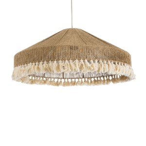 glo-02099-02099_2 GLOBOSTAR® PUERTORICO 02099 BOHO ΚΡΕΜΑΣΤΟ ΦΩΤΙΣΤΙΚΟ ΚΑΜΠΑΝΑ ΤΡΙΦΩΤΟ 3 X E27 IP20 ΜΠΕΖ & ΛΕ