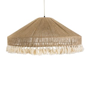 glo-02099-02099_5 GLOBOSTAR® PUERTORICO 02099 BOHO ΚΡΕΜΑΣΤΟ ΦΩΤΙΣΤΙΚΟ ΚΑΜΠΑΝΑ ΤΡΙΦΩΤΟ 3 X E27 IP20 ΜΠΕΖ & ΛΕ