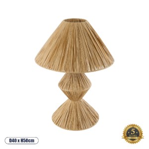 glo-02107-02107_0 GLOBOSTAR® LUANA 02107 BOHO ΕΠΙΤΡΑΠΕΖΙΟ ΦΩΤΙΣΤΙΚΟ ΜΟΝΟΦΩΤΟ 1 X E27 AC220-240V IP20 - Φ40 X