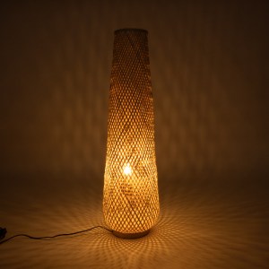 glo-02109-02109_3 GLOBOSTAR® MAMIZU 02109 BOHO ΕΠΙΔΑΠΕΔΙΟ ΦΩΤΙΣΤΙΚΟ ΜΟΝΟΦΩΤΟ 1 X E27 IP20 ΜΠΕΖ ΞΥΛΟ - Μ28 X 