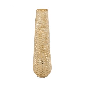glo-02109-02109_5 GLOBOSTAR® MAMIZU 02109 BOHO ΕΠΙΔΑΠΕΔΙΟ ΦΩΤΙΣΤΙΚΟ ΜΟΝΟΦΩΤΟ 1 X E27 IP20 ΜΠΕΖ ΞΥΛΟ - Μ28 X 