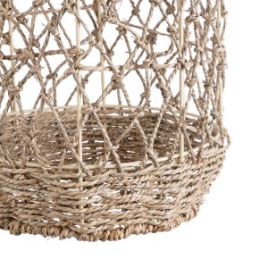 glo-02116-02116_8 GLOBOSTAR® ECUADOR 02116 BOHO ΚΡΕΜΑΣΤΟ ΦΩΤΙΣΤΙΚΟ ΠΛΕΓΜΑ ΜΟΝΟΦΩΤΟ 1 X E27 IP20 ΜΠΕΖ RATTAN 