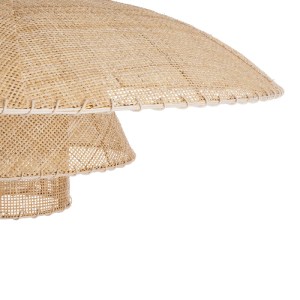 glo-02139-02139_8 GLOBOSTAR® ZORA 02139 BOHO ΚΡΕΜΑΣΤΟ ΦΩΤΙΣΤΙΚΟ ΚΑΜΠΑΝΑ ΜΟΝΟΦΩΤΟ 1 X E27 IP20 ΜΠΕΖ ΥΦΑΣΜΑ - 