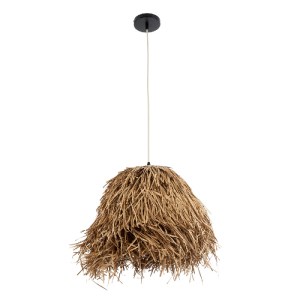 glo-02157-02157_4 GLOBOSTAR® GUADELOUPE 02157 BOHO ΚΡΕΜΑΣΤΟ ΦΩΤΙΣΤΙΚΟ ΠΛΕΓΜΑ ΜΟΝΟΦΩΤΟ 1 X E27 IP20 ΜΠΕΖ ΡΑΦΙ