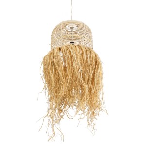 glo-02162-02162_6 GLOBOSTAR® BASSETERRE 02162 BOHO ΚΡΕΜΑΣΤΟ ΦΩΤΙΣΤΙΚΟ ΠΛΕΓΜΑ ΜΟΝΟΦΩΤΟ 1 X E27 IP20 ΜΠΕΖ ΞΥΛΟ