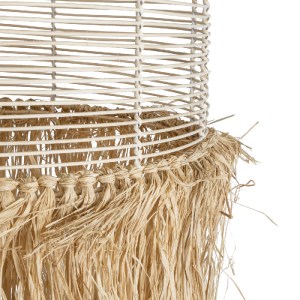 glo-02163-02163_8 GLOBOSTAR® BASSETERRE 02163 BOHO ΚΡΕΜΑΣΤΟ ΦΩΤΙΣΤΙΚΟ ΠΛΕΓΜΑ ΜΟΝΟΦΩΤΟ 1 X E27 IP20 ΜΠΕΖ ΞΥΛΟ