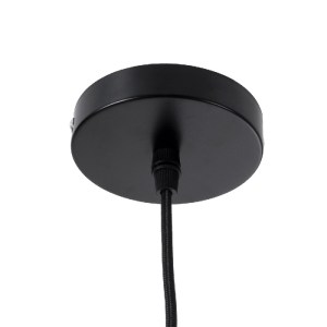 glo-02200-02200_10 GLOBOSTAR® MEXICO 02200 BOHO ΚΡΕΜΑΣΤΟ ΦΩΤΙΣΤΙΚΟ ΠΛΕΓΜΑ ΜΟΝΟΦΩΤΟ 1 X E27 IP20 ΜΑΥΡΟ ΞΥΛΟ - 