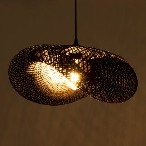 glo-02201-02201_3 GLOBOSTAR® MEXICO 02201 BOHO ΚΡΕΜΑΣΤΟ ΦΩΤΙΣΤΙΚΟ ΟΡΟΦΗΣ ΜΕ ΝΤΟΥΙ 1 X E27 AC 220-240V IP20 -