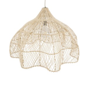 glo-02211-02211_7 GLOBOSTAR® ADEJE 02211 BOHO ΚΡΕΜΑΣΤΟ ΦΩΤΙΣΤΙΚΟ ΠΛΕΓΜΑ ΜΟΝΟΦΩΤΟ 1 X E27 IP20 ΜΠΕΖ ΞΥΛΟ - Μ8