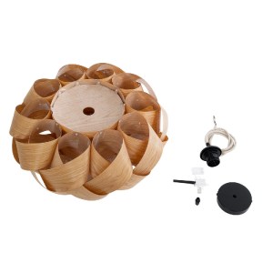 glo-02218-02218_10 GLOBOSTAR® SARDIGNA 02218 BOHO ΚΡΕΜΑΣΤΟ ΦΩΤΙΣΤΙΚΟ ΠΛΕΓΜΑ ΜΟΝΟΦΩΤΟ 1 X E27 IP20 ΚΑΦΕ ΞΥΛΟ -