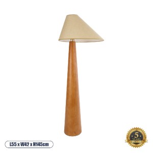 glo-02230-02230_0 GLOBOSTAR® KAUAI 02230 ΜΟΝΤΕΡΝΟ ΕΠΙΔΑΠΕΔΙΟ ΦΩΤΙΣΤΙΚΟ ΜΟΝΟΦΩΤΟ 1 X E27 IP20 ΚΑΦΕ ΞΥΛΟ ΜΕ ΜΠ