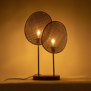 glo-02231-02231_3 GLOBOSTAR® AZUL 02231 BOHO ΕΠΙΤΡΑΠΕΖΙΟ ΦΩΤΙΣΤΙΚΟ ΔΙΦΩΤΟ 2 X E27 AC220-240V IP20 - Μ45 X Π1