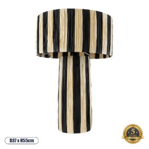 glo-02234-02234_0 GLOBOSTAR® NASSAU 02234 BOHO ΕΠΙΤΡΑΠΕΖΙΟ ΦΩΤΙΣΤΙΚΟ ΜΟΝΟΦΩΤΟ 1 X E27 AC220-240V IP20 - Φ37 