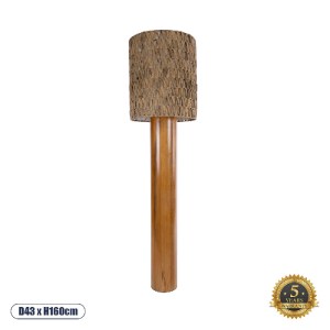 glo-02237-02237_0 GLOBOSTAR® NIIHAU 02237 ΜΟΝΤΕΡΝΟ ΕΠΙΔΑΠΕΔΙΟ ΦΩΤΙΣΤΙΚΟ ΜΟΝΟΦΩΤΟ 1 X E27 IP20 ΚΑΦΕ ΞΥΛΟ - Μ4