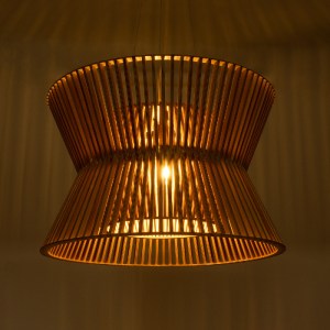 glo-02288-02288_3 GLOBOSTAR® BIMINI 02288 BOHO ΚΡΕΜΑΣΤΟ ΦΩΤΙΣΤΙΚΟ ΠΛΕΓΜΑ ΜΟΝΟΦΩΤΟ 1 X E27 IP20 ΚΑΦΕ ΞΥΛΟ - Μ