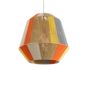 glo-02289-02289_2 GLOBOSTAR® SALERNO 02289 BOHO ΚΡΕΜΑΣΤΟ ΦΩΤΙΣΤΙΚΟ ΠΛΕΓΜΑ ΜΟΝΟΦΩΤΟ 1 X E27 IP20 ΠΟΛΥΧΡΩΜΟ ΣΧ