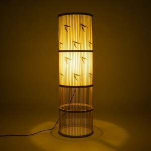 glo-02307-02307_3 GLOBOSTAR® FALKLAND 02307 BOHO ΕΠΙΔΑΠΕΔΙΟ ΦΩΤΙΣΤΙΚΟ ΜΟΝΟΦΩΤΟ 1 X E27 IP20 ΜΠΕΖ ΞΥΛΟ ΜΕ ΛΕΥ