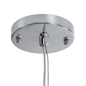 glo-02360-02360_11 GLOBOSTAR® GOURAMI 02360 ΜΟΝΤΕΡΝΟ ΚΡΕΜΑΣΤΟ ΦΩΤΙΣΤΙΚΟ ΟΡΟΦΗΣ ΜΕ ΝΤΟΥΙ 1 X E27 AC 220-240V I