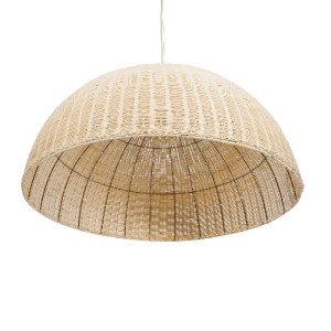 glo-02380-02380_6 GLOBOSTAR® MONTANA 02380 BOHO ΚΡΕΜΑΣΤΟ ΦΩΤΙΣΤΙΚΟ ΚΑΜΠΑΝΑ ΜΟΝΟΦΩΤΟ 1 X E27 IP20 ΜΠΕΖ ΞΥΛΟ -
