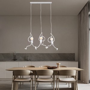 glo-10000981-00981_01 GLOBOSTAR® FIGURE 10000981 ΠΑΙΔΙΚΟ ΚΡΕΜΑΣΤΟ ΦΩΤΙΣΤΙΚΟ ΡΑΓΑ ΤΡΙΦΩΤΟ 3 X E27 IP20 ΛΕΥΚΟ ΜΕΤΑ