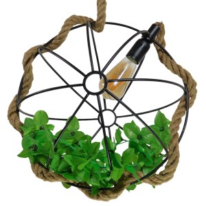 glo-10001329-c562fe_10001329_0 GLOBOSTAR® BRADLEY 10001329 VINTAGE ΚΡΕΜΑΣΤΟ ΦΩΤΙΣΤΙΚΟ ΠΛΕΓΜΑ ΜΟΝΟΦΩΤΟ 1 X E27 IP20 ΜΠΕΖ Σ