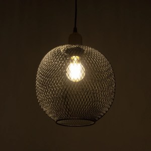 glo-201-0019-201_0019_2 GLOBOSTAR® SOLUX 201-0019 ΜΟΝΤΕΡΝΟ ΚΡΕΜΑΣΤΟ ΦΩΤΙΣΤΙΚΟ ΠΛΕΓΜΑ ΜΟΝΟΦΩΤΟ 1 X E27 IP20 ΜΑΥΡΟ & ΧΑΛΚΙΝΟ ΜΕΤΑΛΛΟ - Μ26 X Π26 X Υ70CM