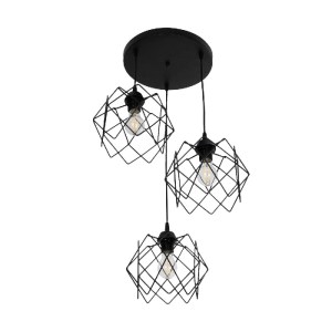 glo-201-0024-201_0024_4.webp GLOBOSTAR® DAZLA 201-0024 VINTAGE ΚΡΕΜΑΣΤΟ ΦΩΤΙΣΤΙΚΟ ΟΡΟΦΗΣ ΜΕ ΝΤΟΥΙ 3 X E27 AC 220-240V I