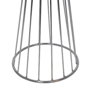 glo-201-0039-201_0039_9 GLOBOSTAR® NOVA 201-0039 ΜΟΝΤΕΡΝΟ ΕΠΙΔΑΠΕΔΙΟ ΦΩΤΙΣΤΙΚΟ 1 X E27 IP20 ΑΣΗΜΙ ΜΕΤΑΛΛΟ ΜΕ ΜΑΥΡΟ ΥΦΑΣΜΑ - Μ36 X Π36 X Υ148CM