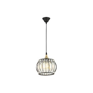 glo-201-0078-201_0078_0.webp GLOBOSTAR® LUCERO 201-0078 VINTAGE ΚΡΕΜΑΣΤΟ ΦΩΤΙΣΤΙΚΟ ΠΛΕΓΜΑ ΜΟΝΟΦΩΤΟ 1 X E27 IP20 ΜΑΥΡΟ Κ