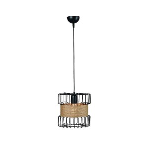 glo-201-0096-201_0096_0.webp GLOBOSTAR® ORB 201-0096 VINTAGE ΚΡΕΜΑΣΤΟ ΦΩΤΙΣΤΙΚΟ ΠΛΕΓΜΑ ΜΟΝΟΦΩΤΟ 1 X E27 IP20 ΜΑΥΡΟ ΜΕΤΑ