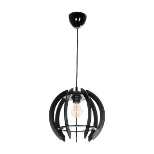 glo-202-0028-202_0028_3 GLOBOSTAR® VIVIDUS 202-0028 ΜΟΝΤΕΡΝΟ ΚΡΕΜΑΣΤΟ ΦΩΤΙΣΤΙΚΟ ΑΝΑΡΤΗΣΗ ΜΟΝΟΦΩΤΟ 1 X E27 IP20 ΜΑΥΡΟ & ΔΙΑΦΑΝΟ ΠΛΑΣΤΙΚΟ - Μ30 X Π30 X Υ70CM