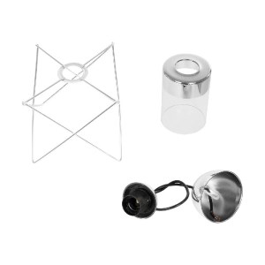 glo-202-0038-202_0038_10 GLOBOSTAR® PLEX 202-0038 ΜΟΝΤΕΡΝΟ ΚΡΕΜΑΣΤΟ ΦΩΤΙΣΤΙΚΟ ΠΛΕΓΜΑ ΜΟΝΟΦΩΤΟ 1 X E27 IP20 ΑΣΗΜΙ ΜΕΤΑΛΛΟ ΜΕ ΔΙΑΦΑΝΟ ΓΥΑΛΙ - Μ20 X Π20 X Υ70CM