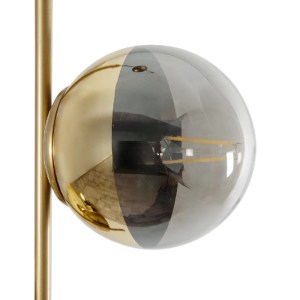 glo-202-0044-202_0044_7 GLOBOSTAR® CITY 202-0044 ΜΟΝΤΕΡΝΟ ΚΡΕΜΑΣΤΟ ΦΩΤΙΣΤΙΚΟ ΜΠΑΛΑ ΔΙΦΩΤΟ 2 X E27 IP20 ΧΡΥΣΟ ΜΕΤΑΛΛΟ ΜΕ ΔΙΑΦΑΝΟ ΓΥΑΛΙ - Μ40 X Π40 X Υ80CM