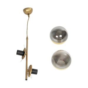 glo-202-0044-202_0044_9 GLOBOSTAR® CITY 202-0044 ΜΟΝΤΕΡΝΟ ΚΡΕΜΑΣΤΟ ΦΩΤΙΣΤΙΚΟ ΜΠΑΛΑ ΔΙΦΩΤΟ 2 X E27 IP20 ΧΡΥΣΟ ΜΕΤΑΛΛΟ ΜΕ ΔΙΑΦΑΝΟ ΓΥΑΛΙ - Μ40 X Π40 X Υ80CM