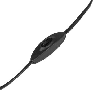 glo-202-0057-202_0057_8 GLOBOSTAR® SHAPE 202-0057 ΜΟΝΤΕΡΝΟ EΠΙΤΡΑΠΕΖΙΟ ΦΩΤΙΣΤΙΚΟ ΠΟΡΤΑΤΙΦ ΜΟΝΟΦΩΤΟ 1 X E27 IP20 ΜΑΥΡΟ ΜΕΤΑΛΛΟ ΜΕ ΜΑΥΡΟ ΥΦΑΣΜΑ - Μ16 X Π16 X Υ30CM