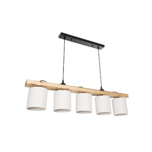 glo-203-0054-3ed8ab_203_0054_0 GLOBOSTAR® CUP 203-0054 VINTAGE ΚΡΕΜΑΣΤΟ ΦΩΤΙΣΤΙΚΟ ΡΑΓΑ ΠΟΛΥΦΩΤΟ 5 X E27 IP20 ΚΑΡΥΔΙ ΞΥΛΟ 