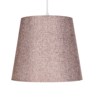 glo-203-0072-203_0072_4 GLOBOSTAR® CONEY 203-0072 ΜΟΝΤΕΡΝΟ ΚΡΕΜΑΣΤΟ ΦΩΤΙΣΤΙΚΟ ΚΑΠΕΛΟ ΜΟΝΟΦΩΤΟ 1 X E27 IP20 ΡΟΖ ΥΦΑΣΜΑ - Μ26 X Π26 X Υ93CM