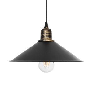 glo-203-0082-203_0082_4 GLOBOSTAR® FERRO 203-0082 ΜΟΝΤΕΡΝΟ ΚΡΕΜΑΣΤΟ ΦΩΤΙΣΤΙΚΟ ΚΑΜΠΑΝΑ ΜΟΝΟΦΩΤΟ 1 X E27 IP20 ΜΑΥΡΟ ΜΕ ΧΡΥΣΟ ΠΛΑΣΤΙΚΟ - Μ30 X Π30 X Υ90CM