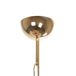 glo-203-0094-203_0094_8 GLOBOSTAR® GLAMOROUS 203-0094 ΚΛΑΣΙΚΟ ΚΡΕΜΑΣΤΟ ΦΩΤΙΣΤΙΚΟ ΚΡΥΣΤΑΛΛΑ ΤΡΙΦΩΤΟ 3 X E27 IP20 ΧΡΥΣΟ ΜΕΤΑΛΛΟ ΜΕ ΔΙΑΦΑΝΟ ΚΡΥΣΤΑΛΛΟ - Μ28 X Π28 X Υ21.5CM