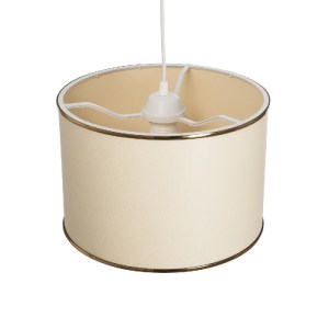 glo-203-0110-203_0110_6 GLOBOSTAR® ELECTRA 203-0110 ΜΟΝΤΕΡΝΟ ΚΡΕΜΑΣΤΟ ΦΩΤΙΣΤΙΚΟ ΚΑΠΕΛΟ ΜΟΝΟΦΩΤΟ 1 X E27 IP20 MΠΕΖ ΥΦΑΣΜΑ ΜΕ ΧΡΥΣΟ ΜΕΤΑΛΛΟ - Μ30 X Π30 X Υ23CM