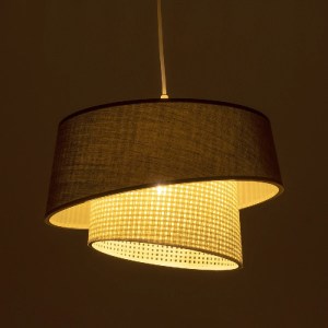 glo-203-0131-203_0131_2 GLOBOSTAR® ALINA 203-0131 ΜΟΝΤΕΡΝΟ ΚΡΕΜΑΣΤΟ ΦΩΤΙΣΤΙΚΟ ΚΑΠΕΛΟ ΜΟΝΟΦΩΤΟ 1 X E27 IP20 ΜΑΥΡΟ & ΛΕΥΚΟ ΥΦΑΣΜΑ - Μ30 X Π30 X Υ93CM