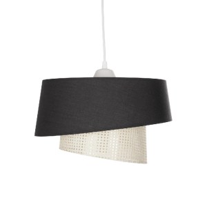 glo-203-0131-203_0131_4 GLOBOSTAR® ALINA 203-0131 ΜΟΝΤΕΡΝΟ ΚΡΕΜΑΣΤΟ ΦΩΤΙΣΤΙΚΟ ΚΑΠΕΛΟ ΜΟΝΟΦΩΤΟ 1 X E27 IP20 ΜΑΥΡΟ & ΛΕΥΚΟ ΥΦΑΣΜΑ - Μ30 X Π30 X Υ93CM