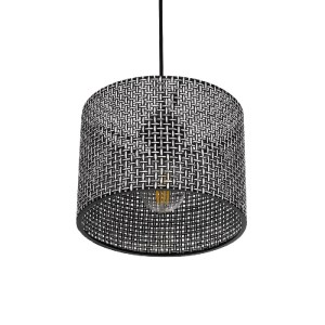 glo-203-0133-203_0133_5 GLOBOSTAR® CLAIRIE 203-0133 ΜΟΝΤΕΡΝΟ ΚΡΕΜΑΣΤΟ ΦΩΤΙΣΤΙΚΟ ΚΑΠΕΛΟ ΜΟΝΟΦΩΤΟ 1 X E27 IP20 ΓΚΡΙ ΥΦΑΣΜΑ - Μ22 X Π22 X Υ93CM