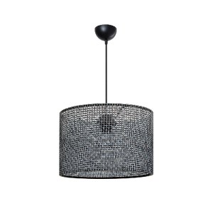 glo-203-0136-203_0136_0 GLOBOSTAR® CLAIRIE 203-0136 ΜΟΝΤΕΡΝΟ ΚΡΕΜΑΣΤΟ ΦΩΤΙΣΤΙΚΟ ΚΑΠΕΛΟ ΜΟΝΟΦΩΤΟ 1 X E27 IP20 ΜΑΥΡΟ