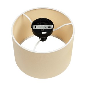 glo-203-0149-203_0149_6 GLOBOSTAR® CILIO 203-0149 ΜΟΝΤΕΡΝΟ ΦΩΤΙΣΤΙΚΟ ΟΡΟΦΗΣ ΚΑΠΕΛΟ ΜΟΝΟΦΩΤΟ 1 X E27 IP20 ΛΕΥΚΟ ΥΦΑΣΜΑ - Μ30 X Π30 X Υ21CM